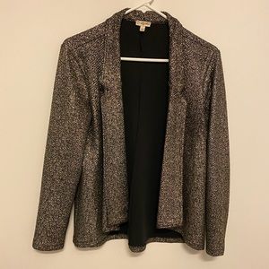 Blazer gold and black size large